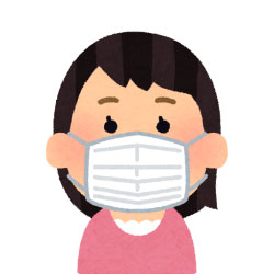 院内では治療中以外は100%マスクの着用のご協力